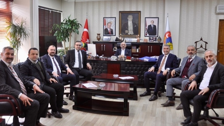 Çankırı Belediye Başkanı İsmail Hakkı Esen'i Ziyaret Ettik.