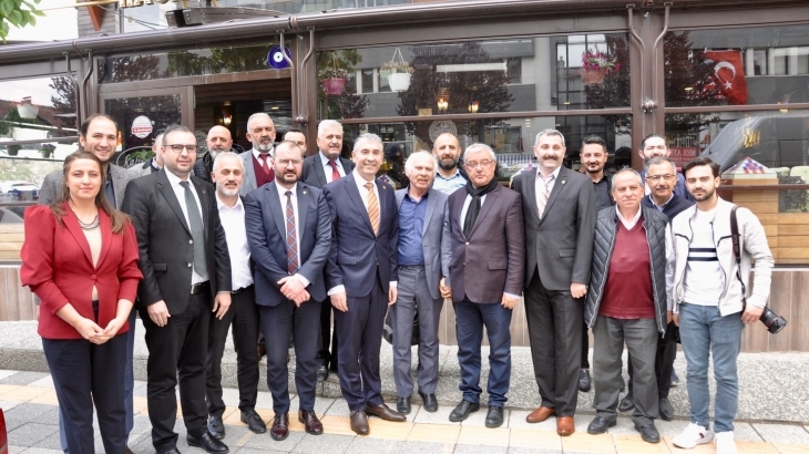 Çankırı Basın Mensupları ile Kahvaltılı Toplantı Yaptık