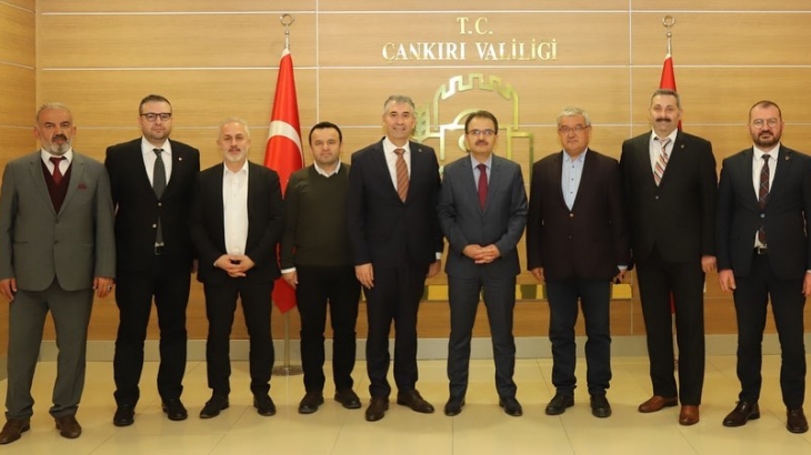 Çankırı Valimiz Abdullah Ayaz'ı Ziyarette Bulunduk